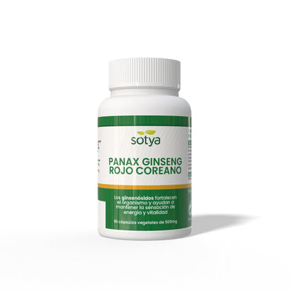 Ginseng Vermelho Coreano Sotya 90 Cápsulas