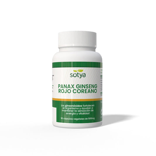 Ginseng Vermelho Coreano Sotya 90 Cápsulas