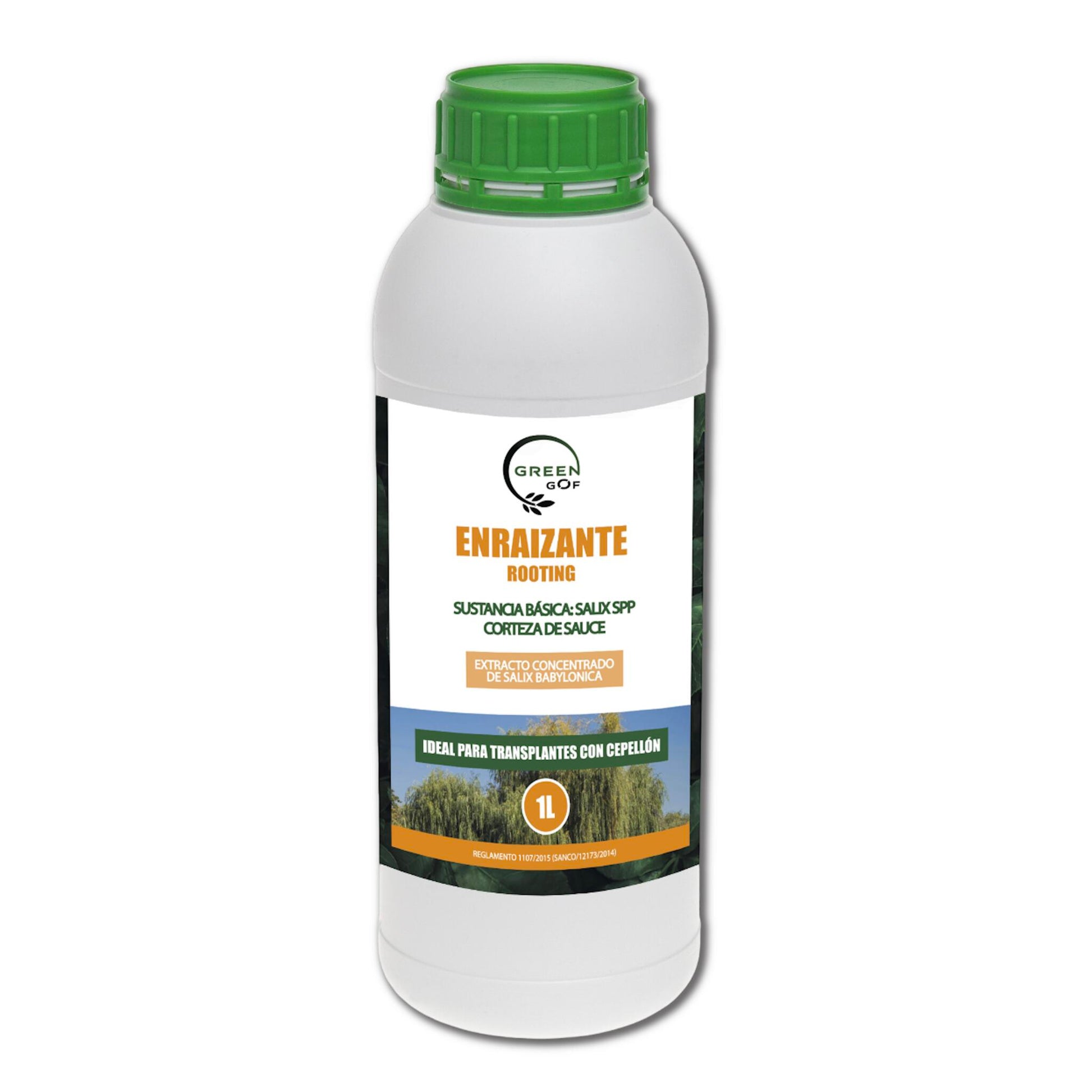GREEN GOF Enraizante Líquido, 1L. Orgánico con Hormonas Naturales. Estimula y Aumenta el Crecimiento de Raíces._0