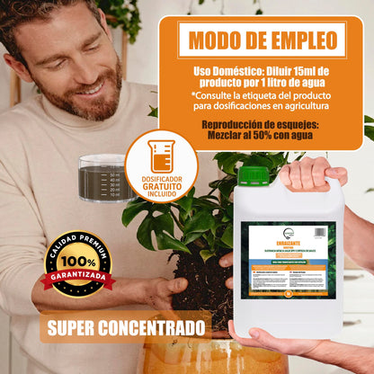 GREEN GOF Enraizante Líquido, 5L. Orgánico con Hormonas Naturales. Estimula y Aumenta el Crecimiento de Raíces._4