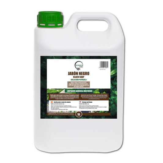 GREEN GOF Jabón Potásico Premium, 5L. Concentrado - Hongos Y Plagas - Actúa Por Contacto._0