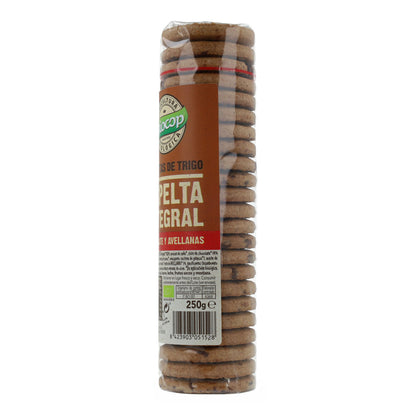 Biscoito de Espelta Integral com Chocolate e Avelãs Biocop Bio 250 g