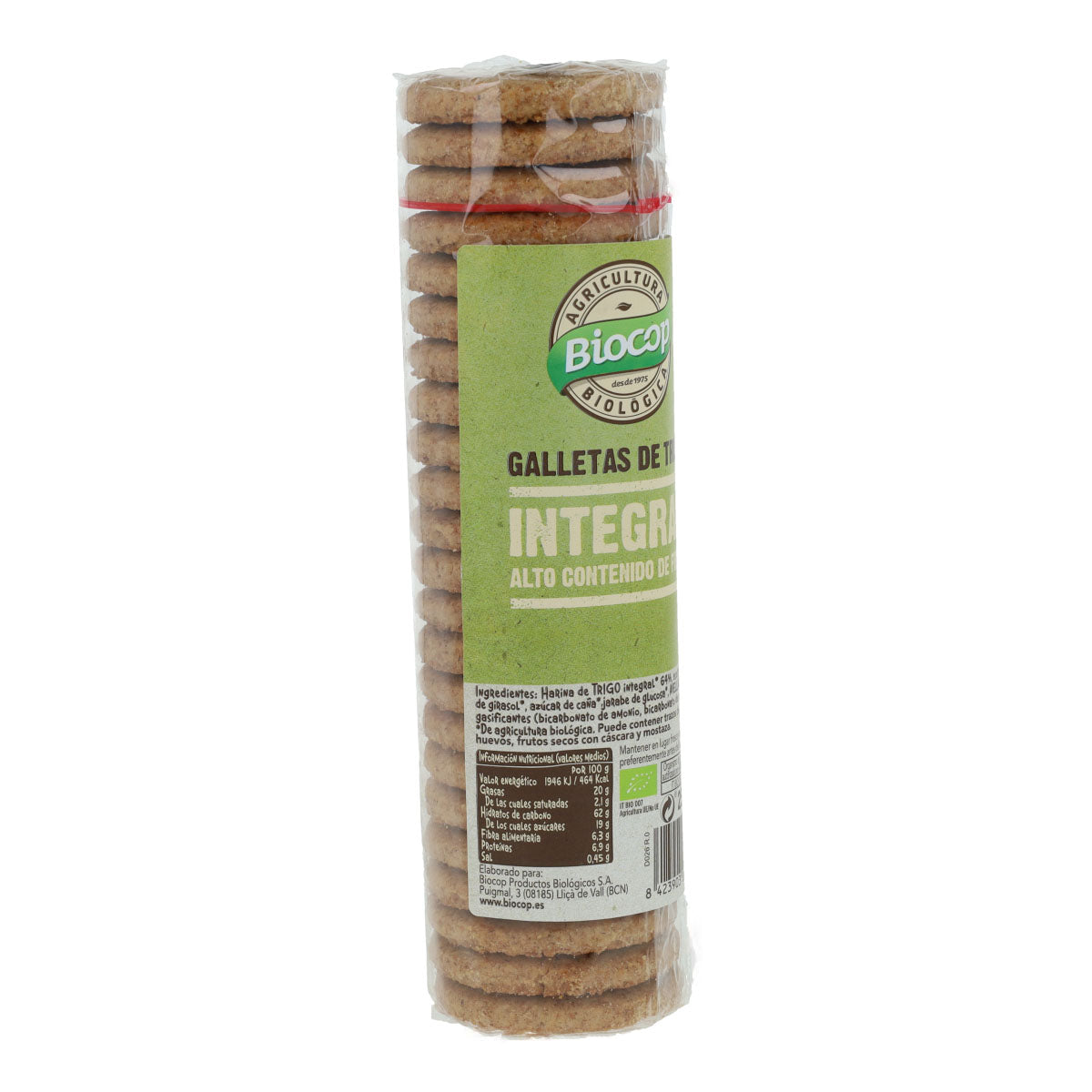 Bolachas Integrais Biocop 250 g