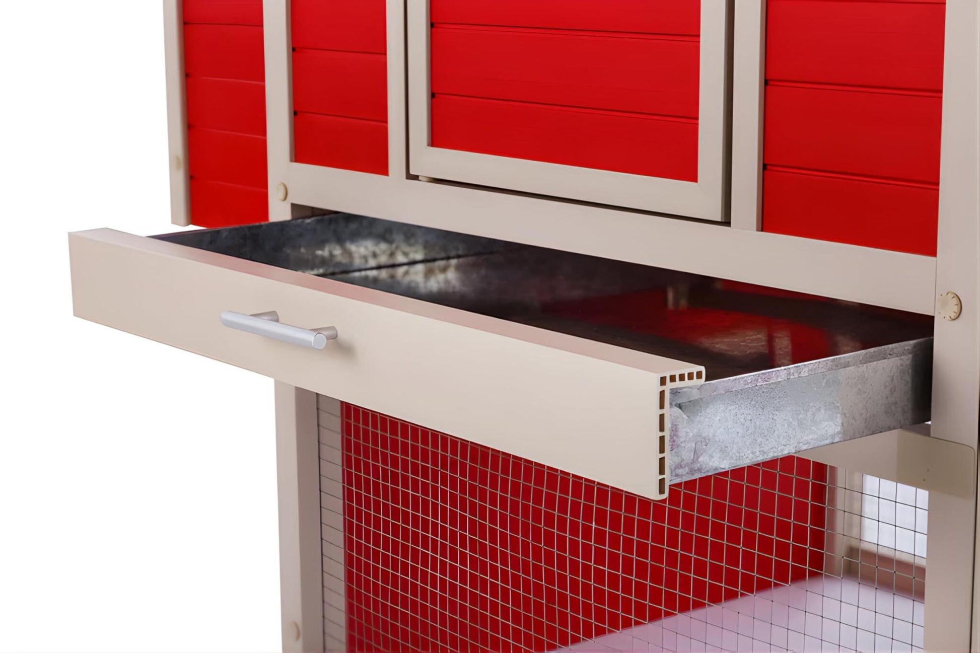 Gallinero Sonora Con Parque Para Exterior Capacidad 4-5 Aves - Ecoflex Material Sostenible Y Duradero. Fácil Montaje_4