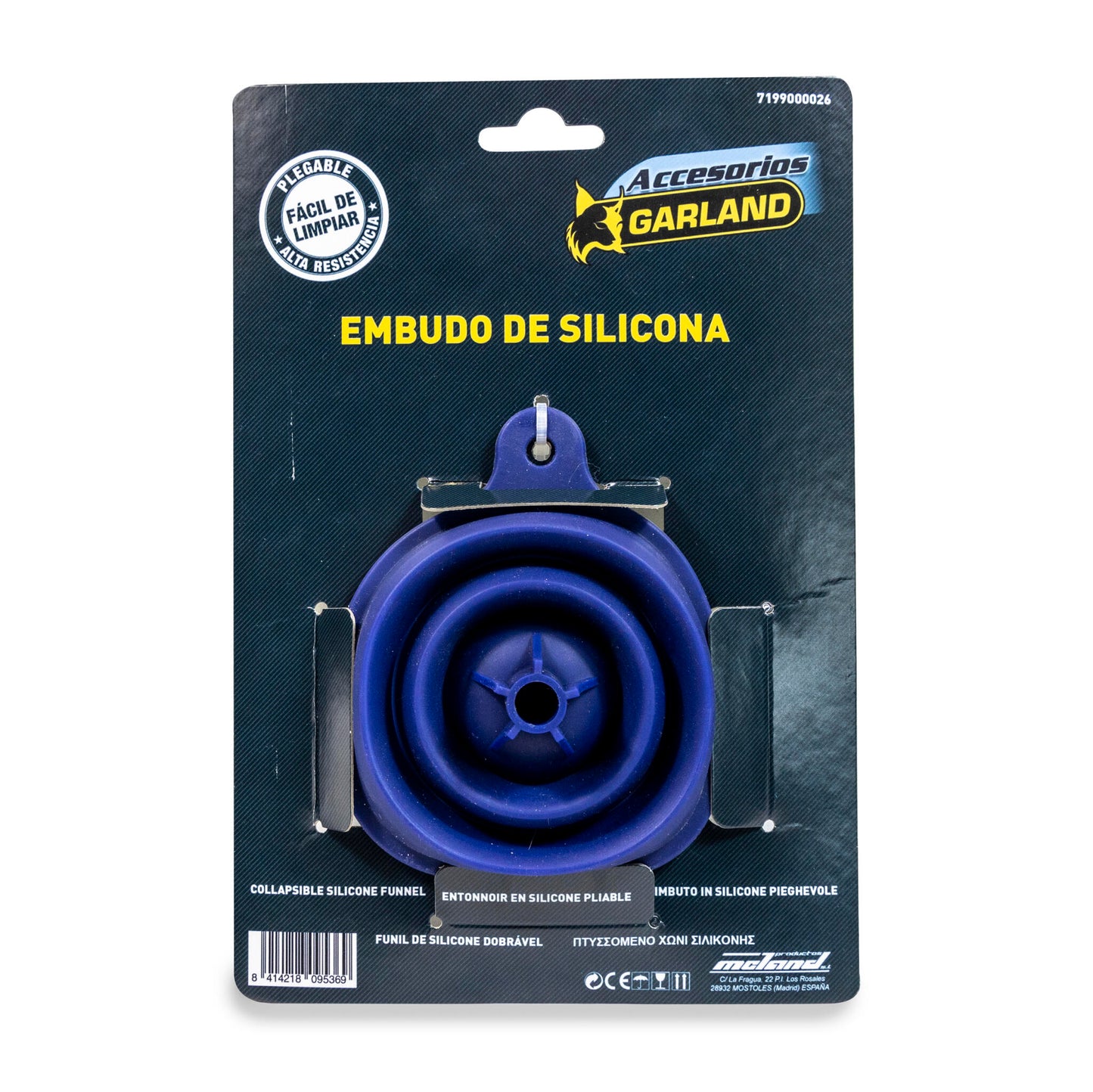Garland 7199000026 Embudo De Silicona Plegable, Ligero_0