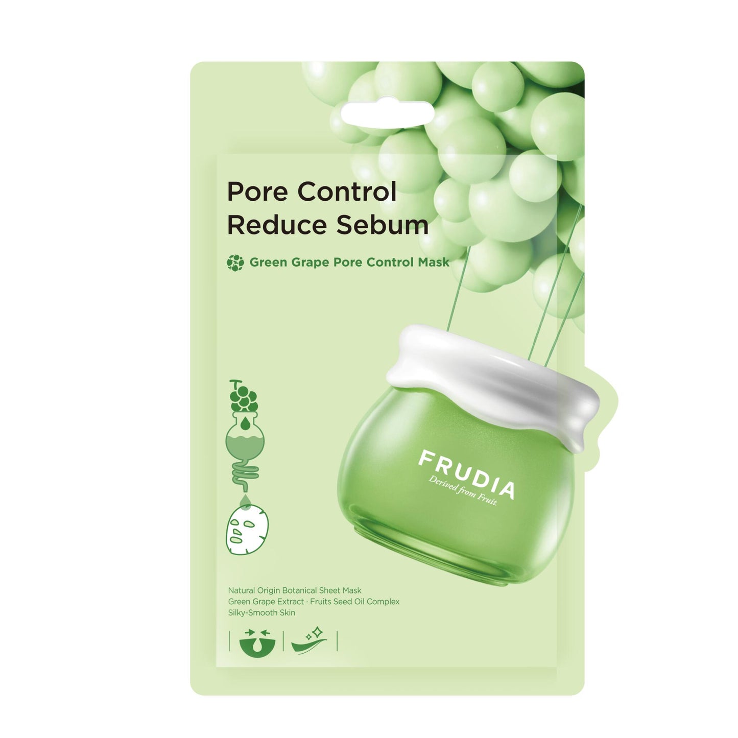 Frudia Green Grape Mascarilla Control Poros 20 Ml - 1ud // Green Grape Pore Control Mask_0