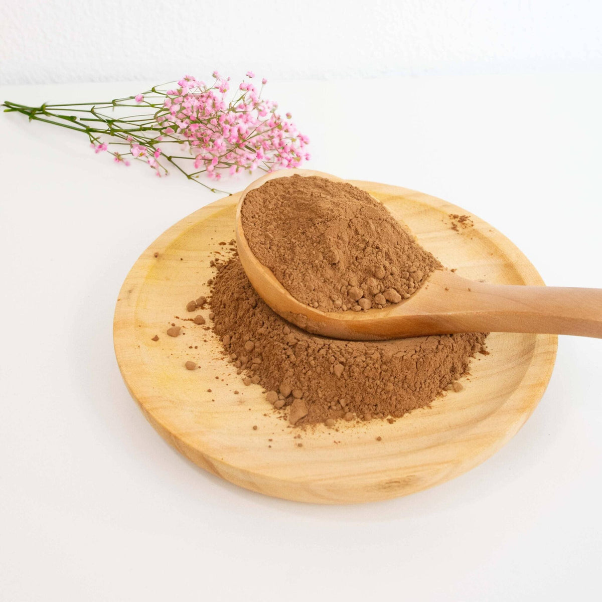 Harina de algarroba ecológica, sustituto del cacao sin cafeína para repostería 150 g_1