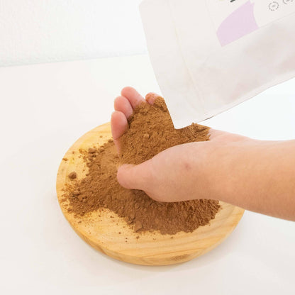 Harina de algarroba ecológica, sustituto del cacao sin cafeína para repostería 150 g_3