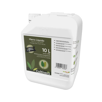 Hierro Liquido Para Plantas Cultivers 10 L_2