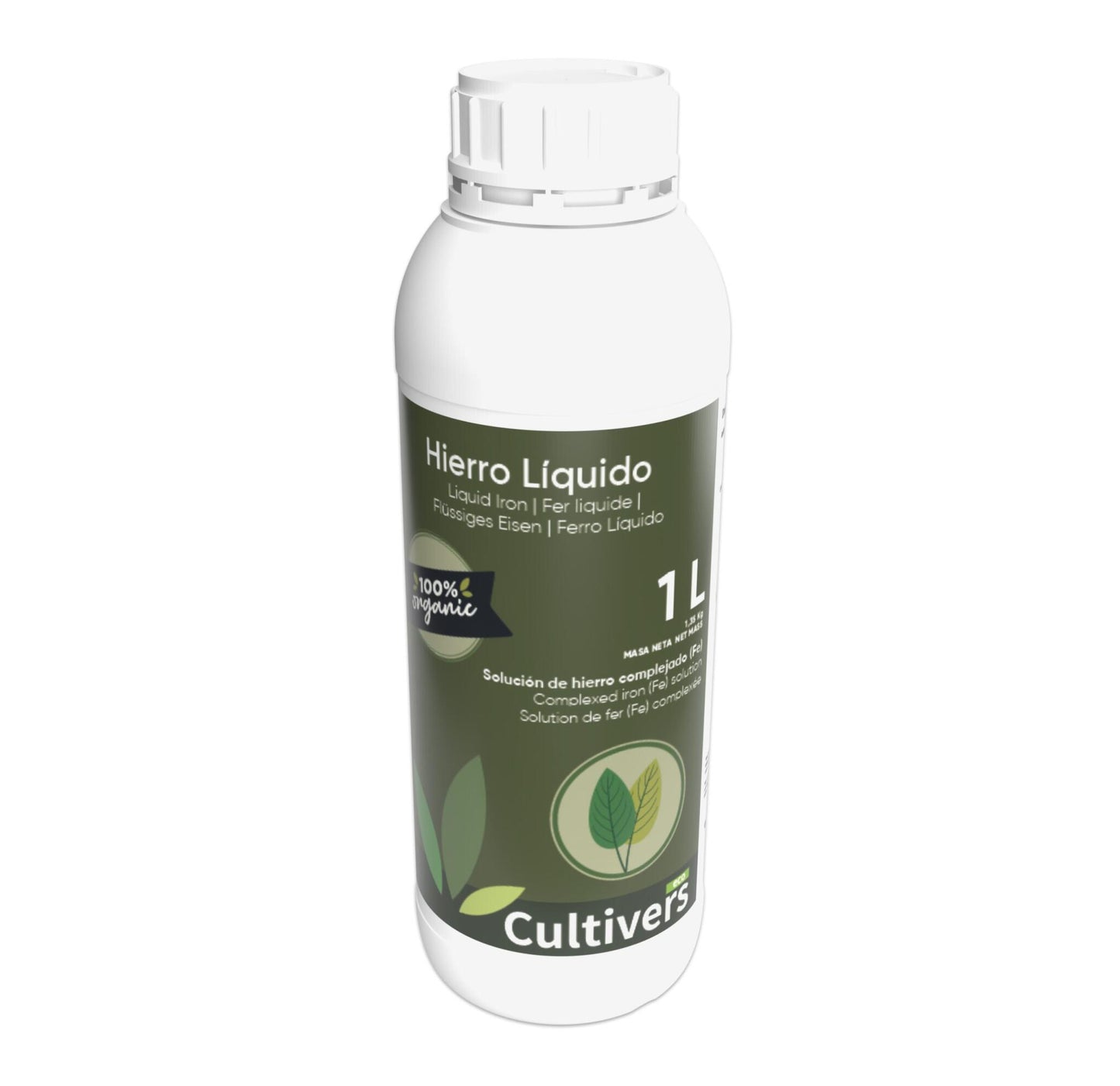Hierro Liquido Para Plantas Cultivers 5 L_0