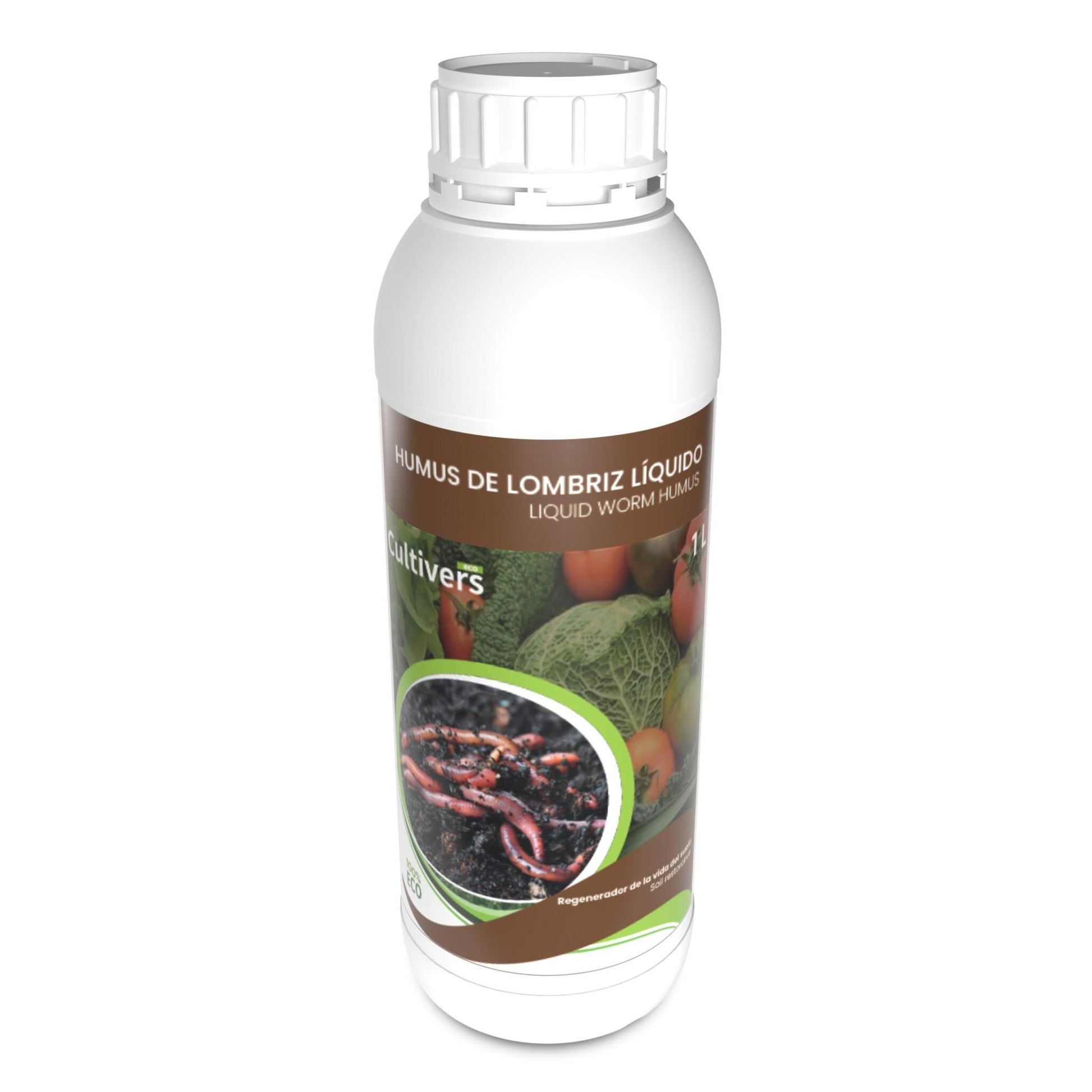 Humus De Lombriz Líquido Cultivers 10 L_0