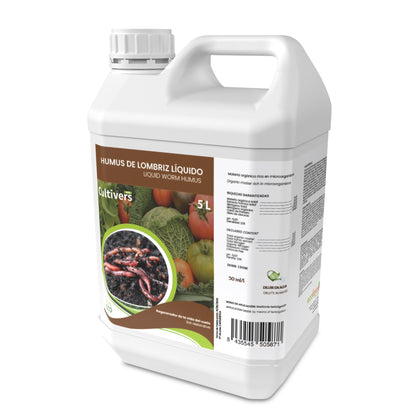 Humus De Lombriz Líquido Cultivers 20 L_1