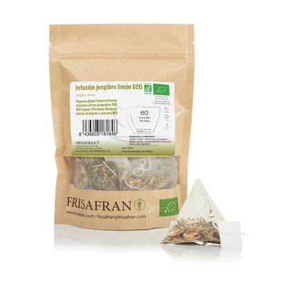 Infusión De Jengibre-limón |pirámides | Calidad | Frisafran 60 Uds_1