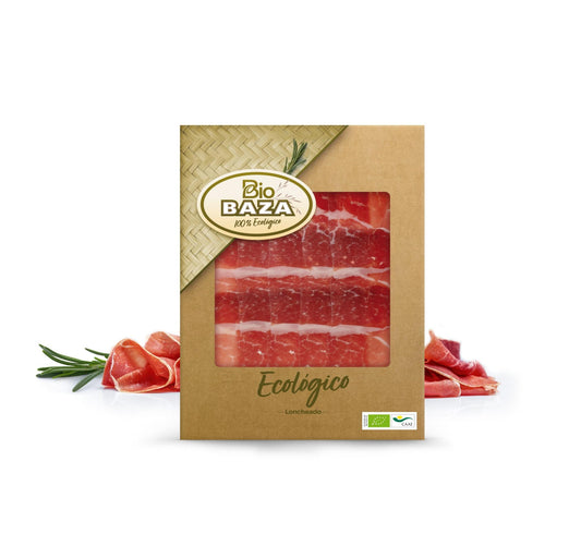 Jamón ECO loncheado Biobaza 10 sobres de 100 g_0