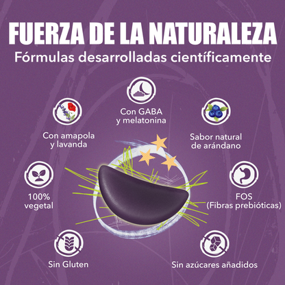 Gummies Sueño Reparador con Melatonina y Lavanda JOY+ 60 uds