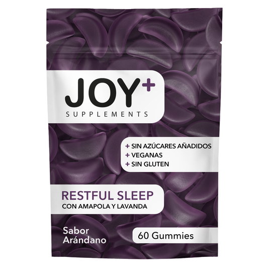 Gummies Sueño Reparador con Melatonina y Lavanda JOY+ 60 uds