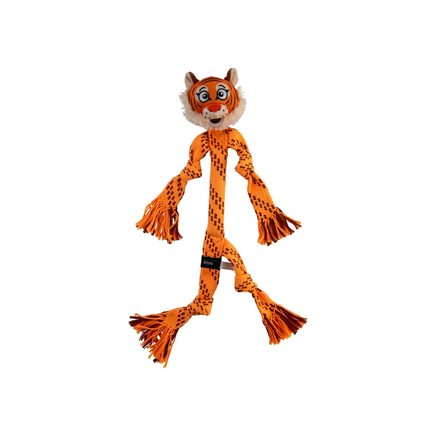 Juguete Cuerda Para Perro Safari Tigre 44cm_1
