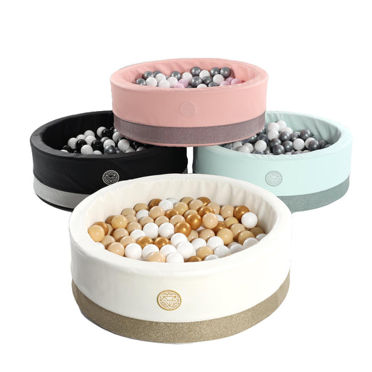 Junama Piscina De Bolas Glitter Con 200 Pelotas_0
