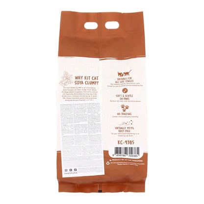 Pack de 6 Kit Cat Arena Eco SoyaClump - Areia para gatos Coffee 7 L