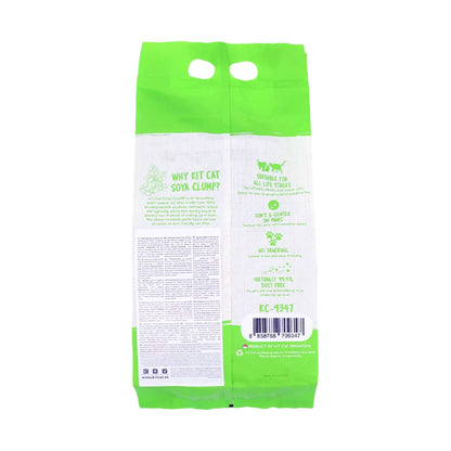 Pack 6 Kit Cat Arena Eco SoyaClump - Green Tea 7 L Arena para gatos