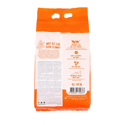 Pack de 6 Kit Cat Arena Eco SoyaClump - Areia para gatos Pêssego 7 L