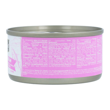 Kit Cat Can Toppers - Atum e Dourada 80 g Ração húmida para gatos