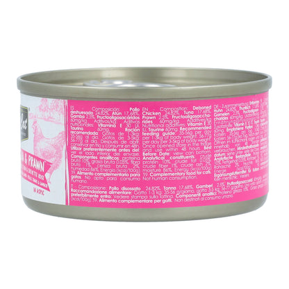 Kit Cat Can Toppers - Frango, Atum e Camarão 80g Ração húmida para gatos