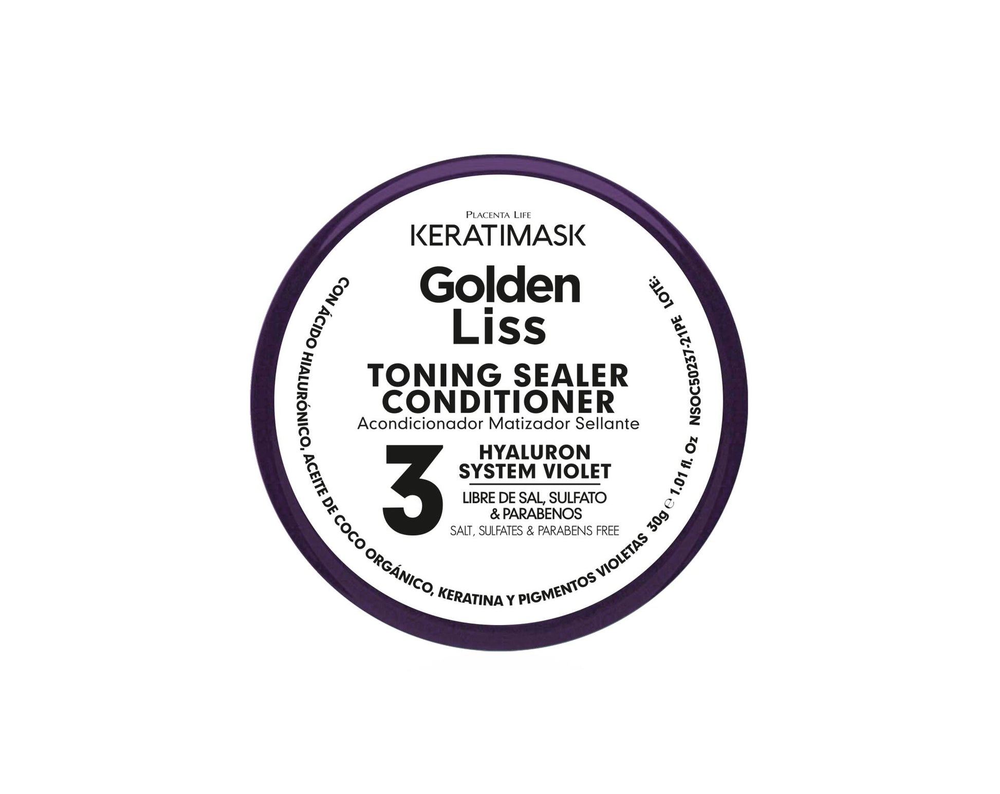 Keratimask Alisado Golden Liss_4