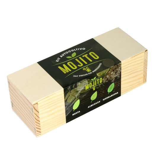 Kit Autocultivo Mojito | Cultiva Menta, Albahaca Y Hierbabuena En Casa | Regalo Original Para Cócteles_0