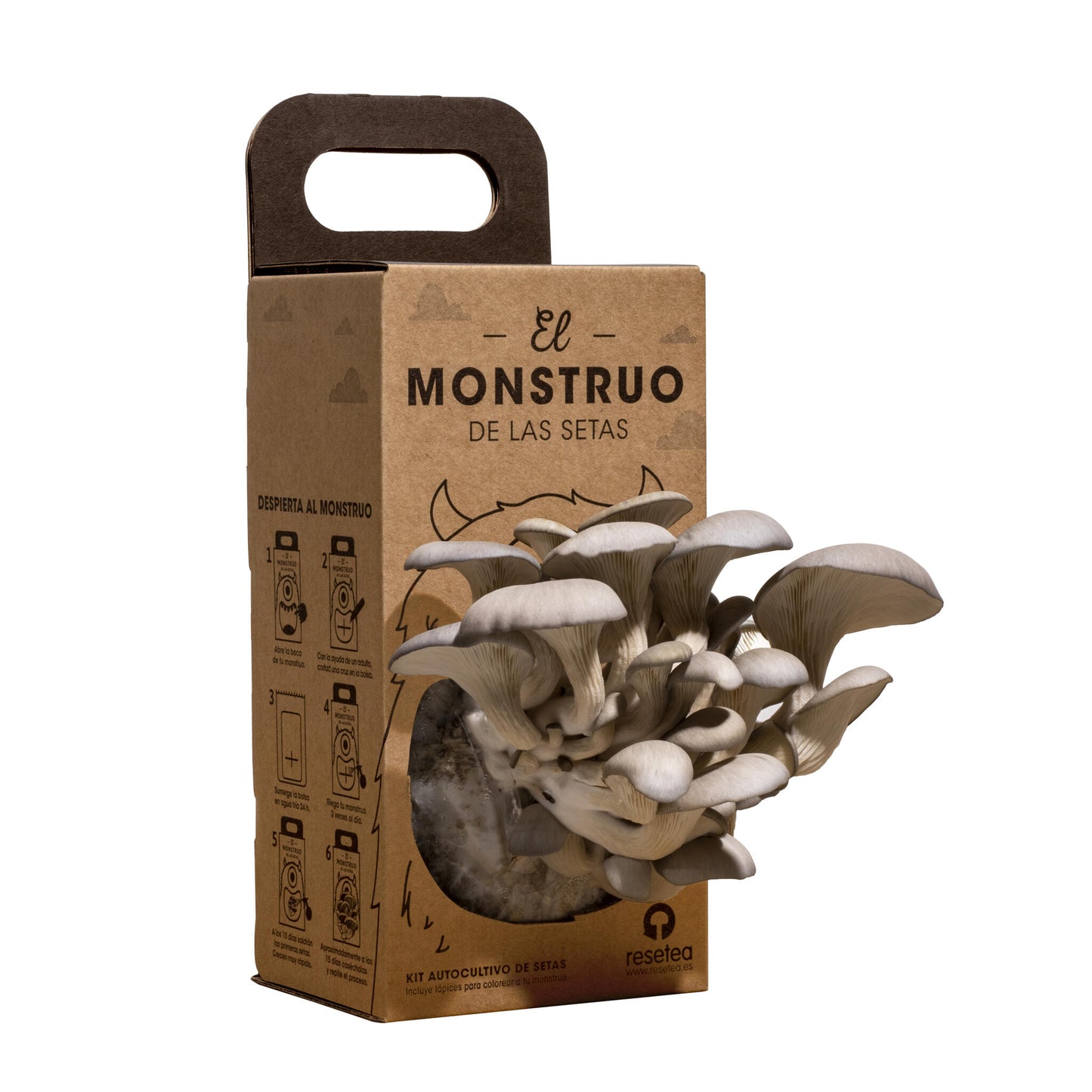 Kit de Setas para Niños El Monstruo de las Setas – STEM Montessori, Regalo Educativo - Resetea_0