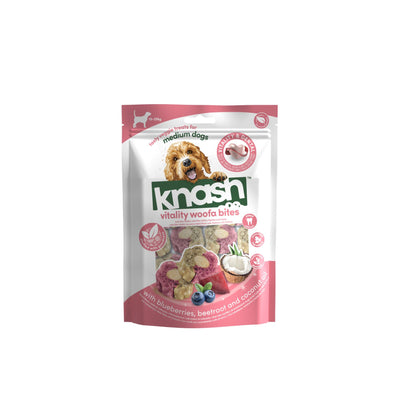 Knash Bites Vitality De Arándanos, Coco Y Remolacha 2 Boslas X 100g_2