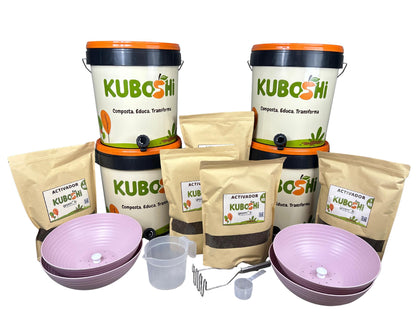 Kuboshi Pro: Pack De Compostaje Bokashi_0