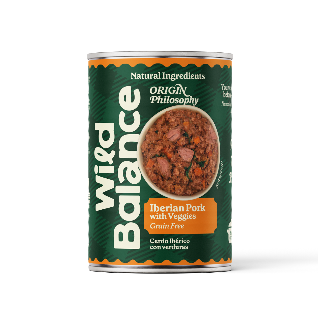 Wild Balance Pork and Vegetable BARF Lata para Cães 400g