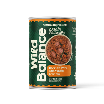 Wild Balance Pork and Vegetable BARF Lata para Cães 400g
