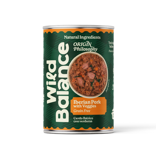 Wild Balance Pork and Vegetable BARF Lata para Cães 400g
