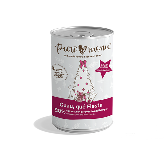 Comida Húmeda Perro "Guau, qué fiesta" Puromenu 400gr