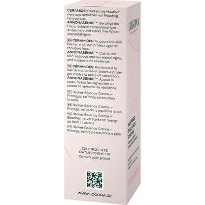 Crema facial barrier balance Logona 50 ml