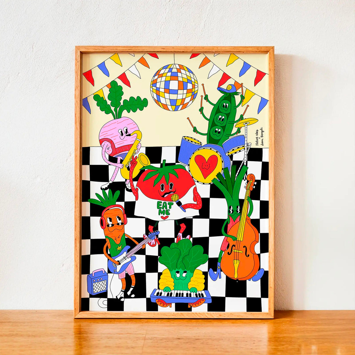 Lámina Decorativa 30x40 cm – Eat Me, Ilustración de Juani Bengali - Nature Vibes_2