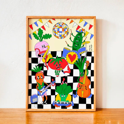 Lámina Decorativa 30x40 cm – Eat Me, Ilustración de Juani Bengali - Nature Vibes_2