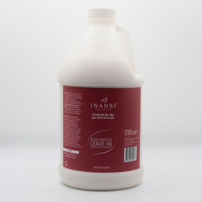 Leave-in Aloe Hibiscus Leave-in Conditioner &amp; Detangler Inahsi Naturals 1.892l_1