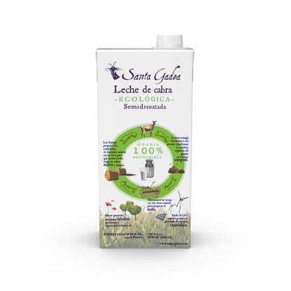 Leche De Cabra Ecológica Semidesnatada. 6 litros._1