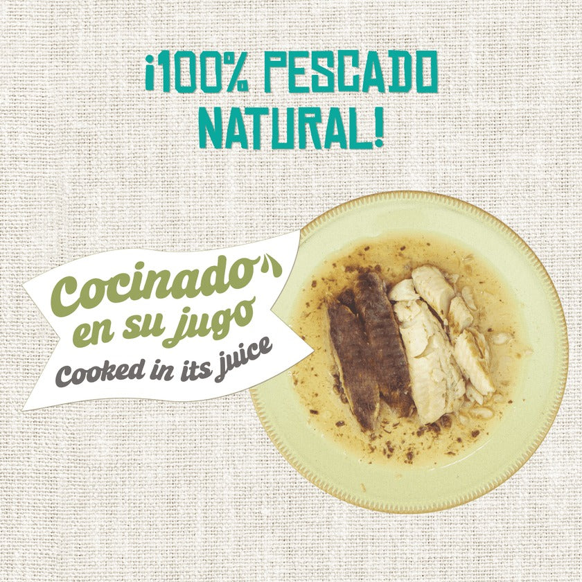 Comida Húmeda para Gatos Merluza y Atún Foodie Lenda 1 x 120 g