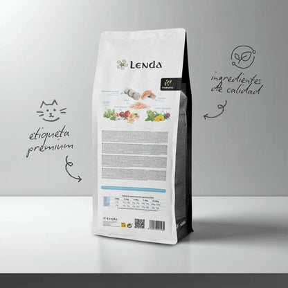 Pienso para Gatos Esterilizados Sensitive Grain Free Lenda 2 kg
