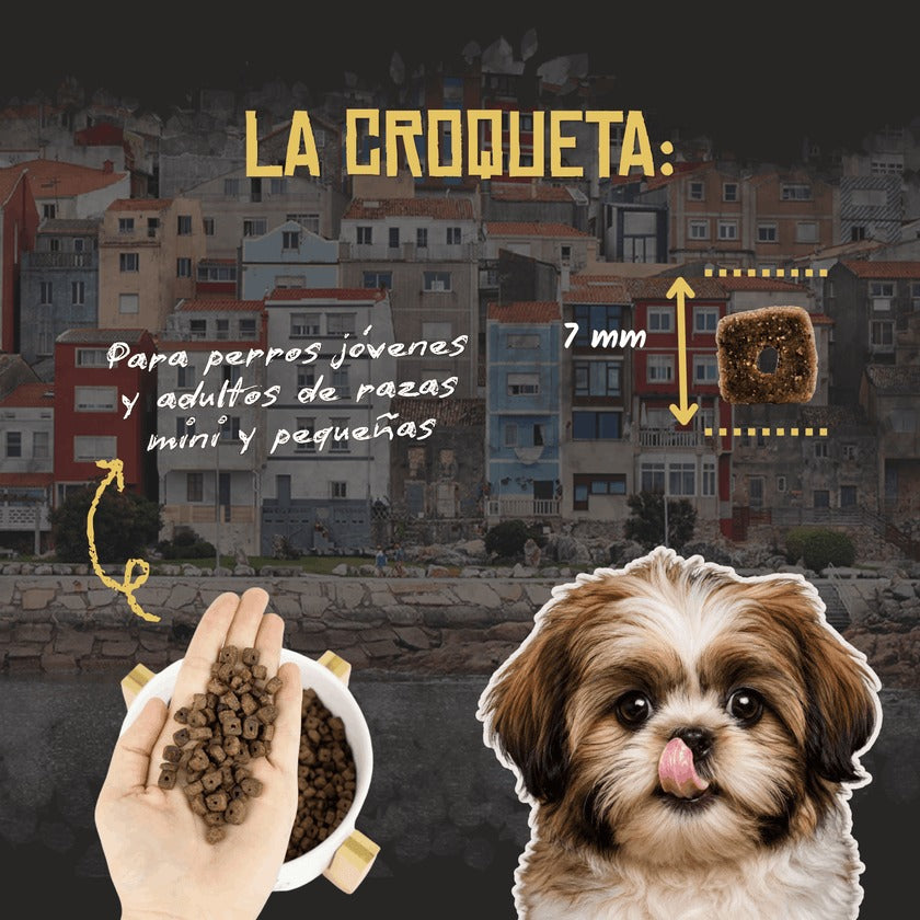 Pienso para Perros Pequeños Carne y Pescado Mini Lenda 2 kg
