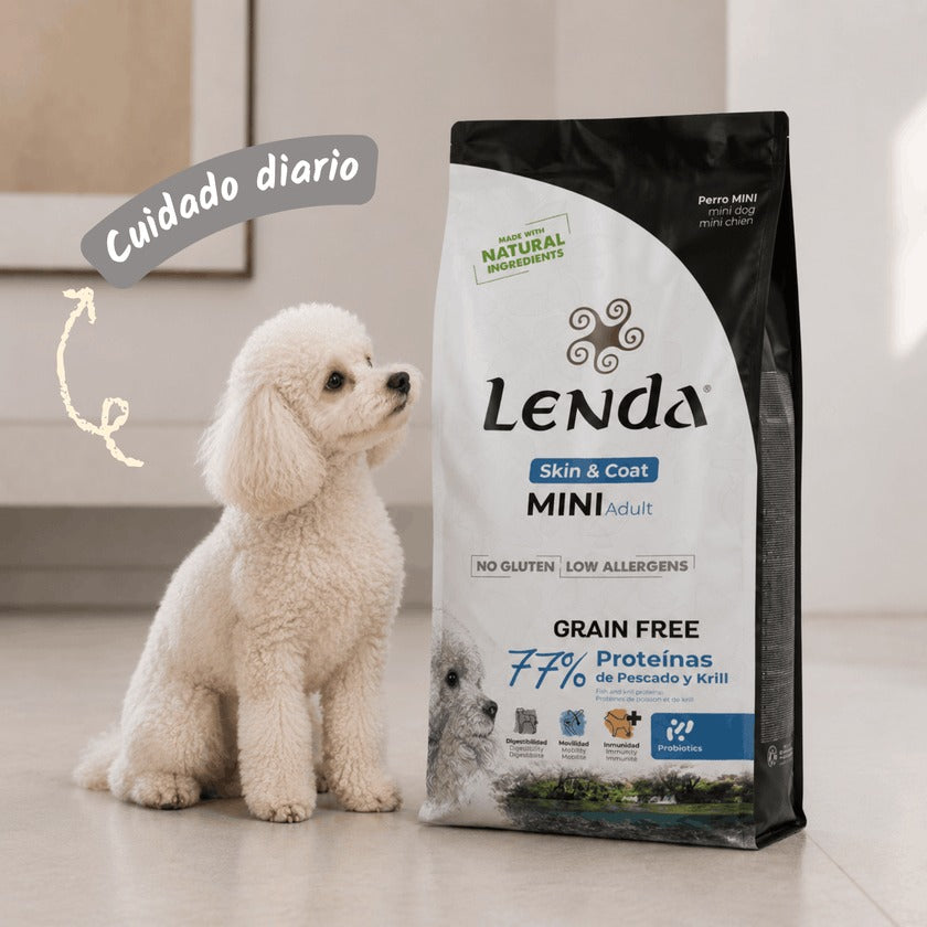 Pienso Hipoalergénico para Perros Pequeños Grain Free Lenda 2 kg