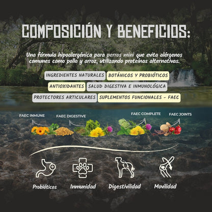 Pienso Hipoalergénico para Perros Pequeños Grain Free Lenda 2 kg