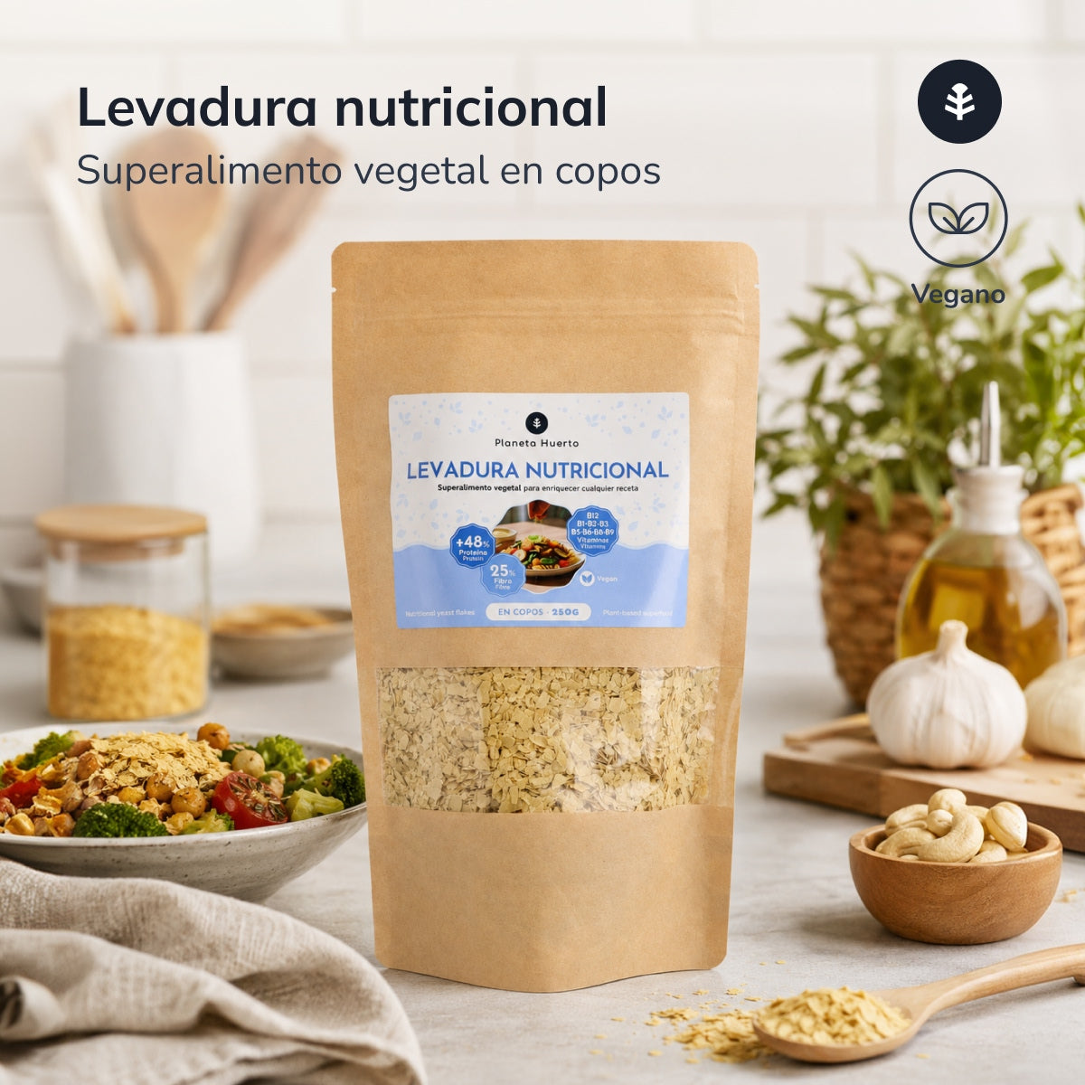 Levedura Nutricional Planeta Huerto 500 g