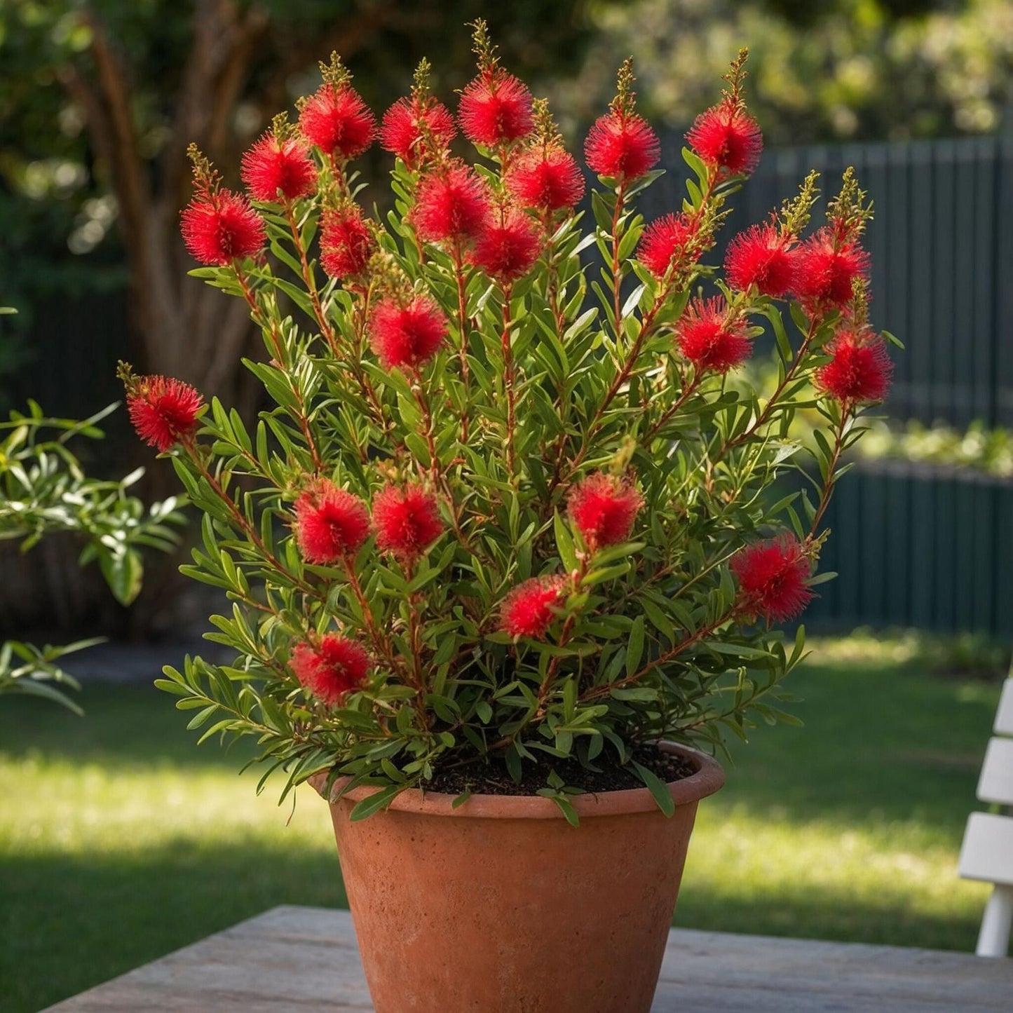 Limpiatubos - Callistemon Citrinus 'splendens' - Altura 80-90cm - ⌀24cm_1