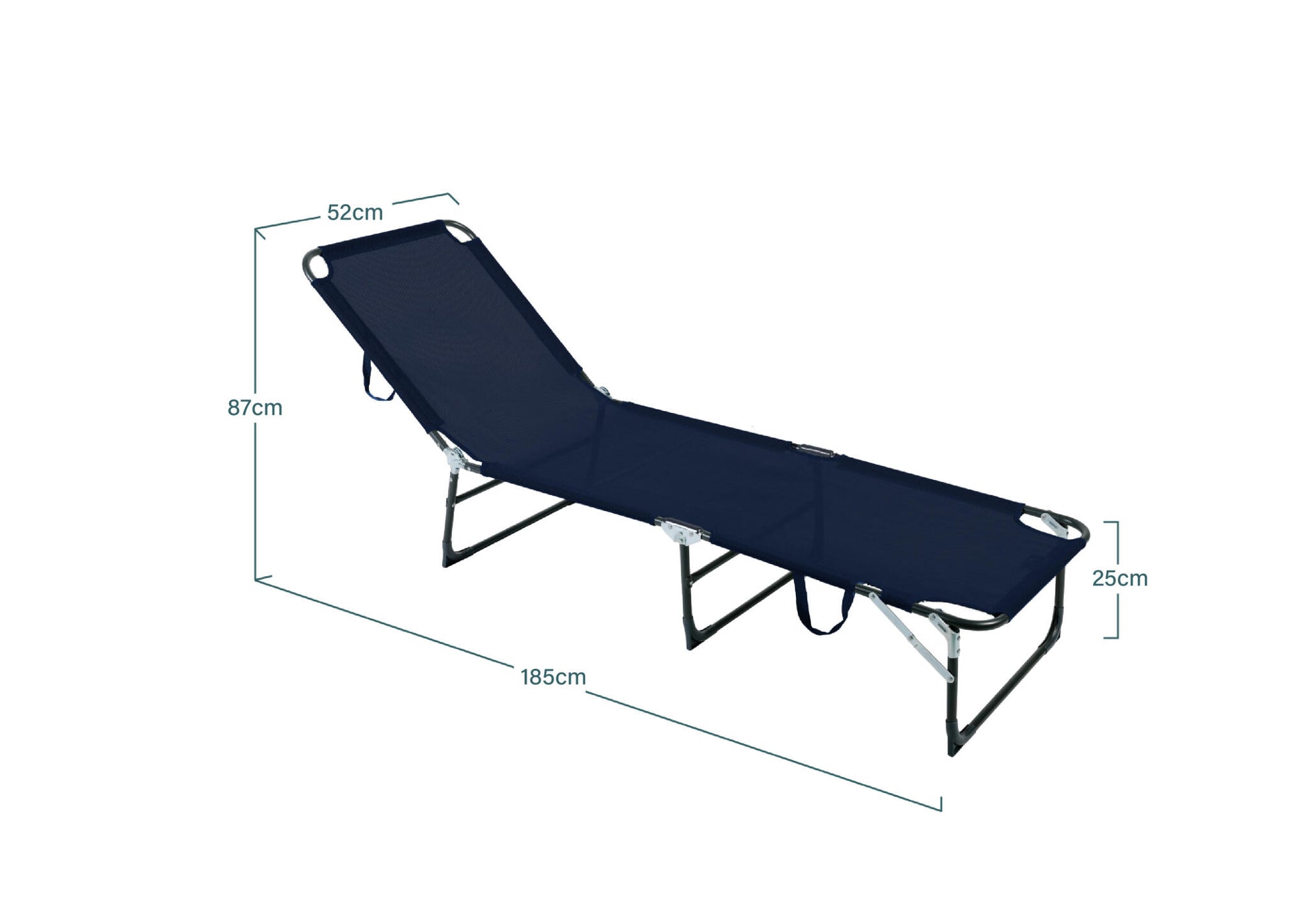 Lote De 2 Tumbonas Mirage Texaline 2x1 Y Aluminio Gris Con Reposabrazos 195x65xh88cm- Tumbonas, Hamacas Y Tumbonas_3