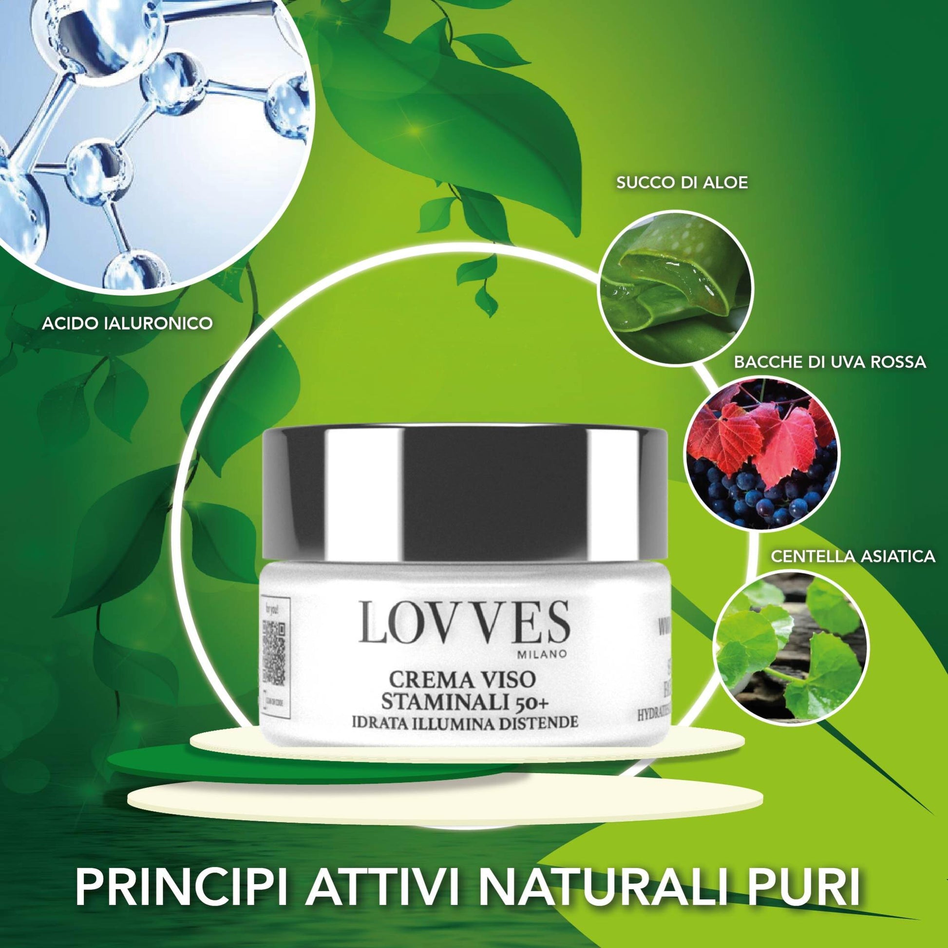 Lovves Crema Facial Células Madre 50+ 50ml_4